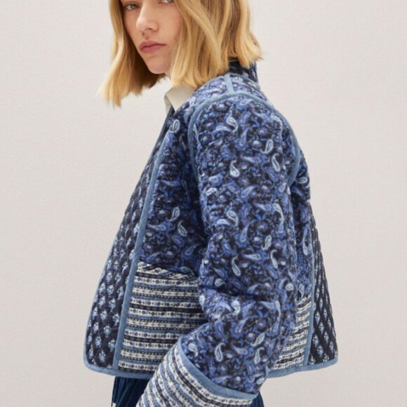 Mango Quilted Reversible Jacket – Size Sa - Picture 2 of 7